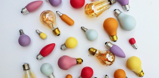 Coloured lightbulbs v2
